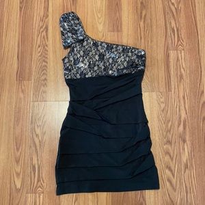 One shoulder Cocktail Dress